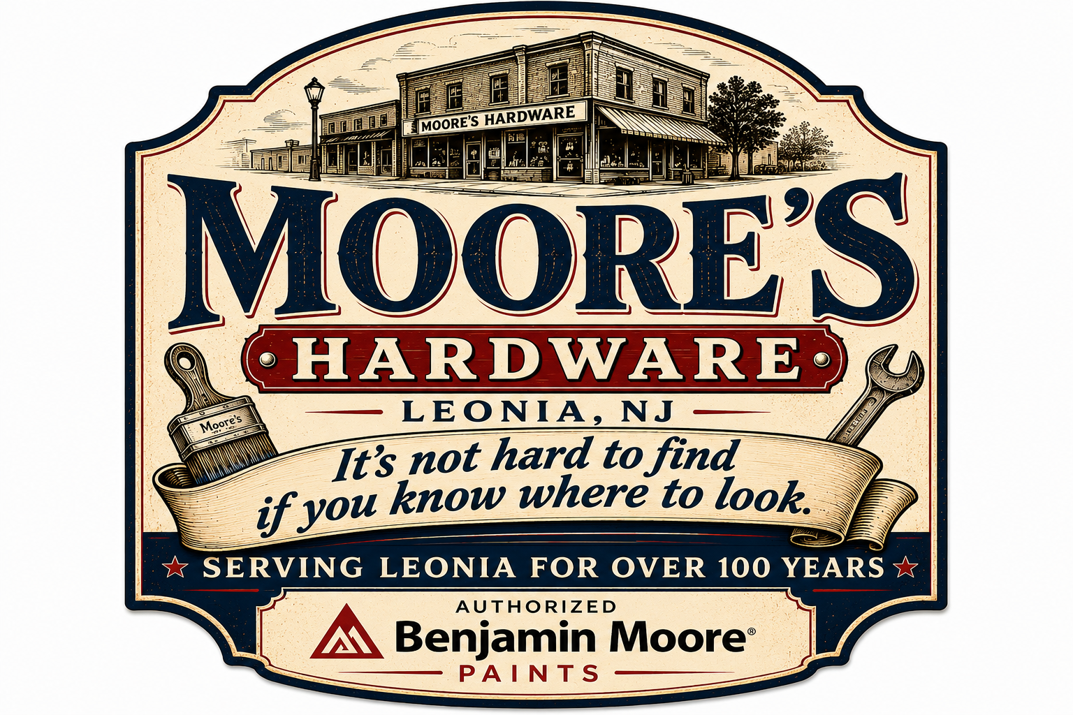 Moore's Hardware logo
